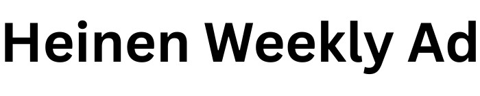 Heinen Weekly Ad